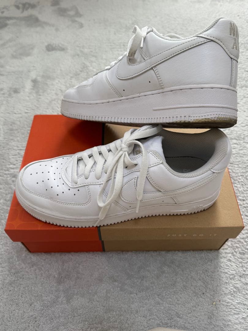 ナイキ エアフォース1 LOW ホワイト US10 美品
