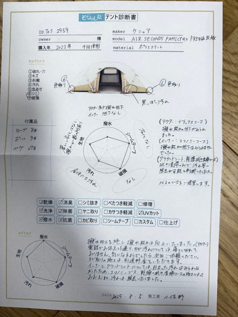 ケシュア Quechua AIR SECONDS FAMILY 4.2