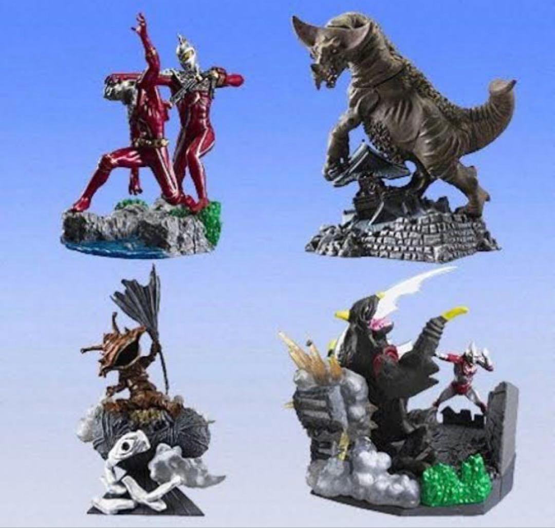HGシリーズ　ウルトラマンイマジネイションpart4 全4種 コンプリートセット