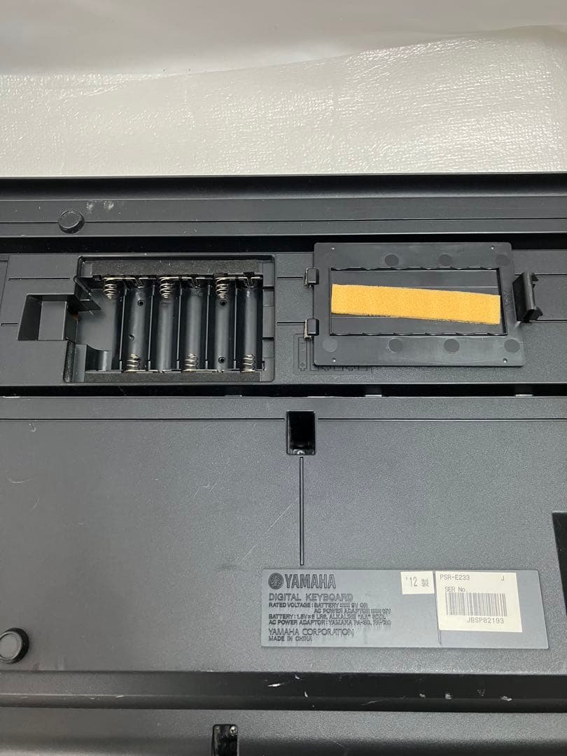 G644 Yamaha 電子ピアノ PSR-E233 動作確認済