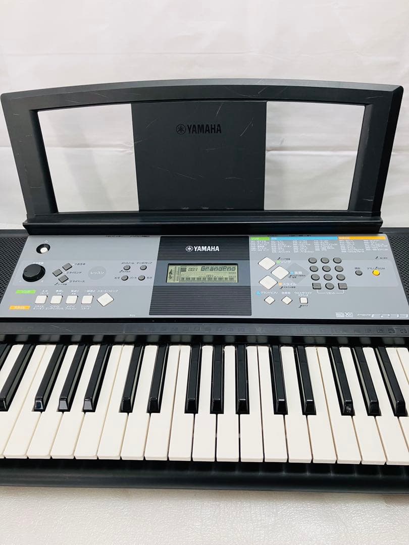 G644 Yamaha 電子ピアノ PSR-E233 動作確認済