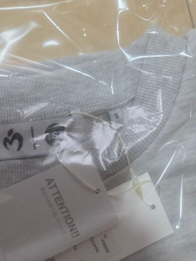 【完売品】and ST　ミセスグリーンアップル　コラボ　スウェット　S　グレー