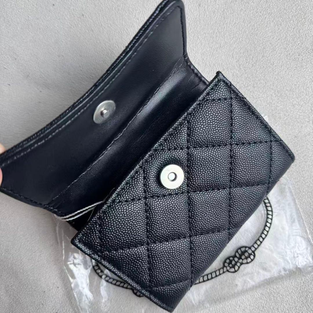 PRADA ブラック レザー ノベルティケース