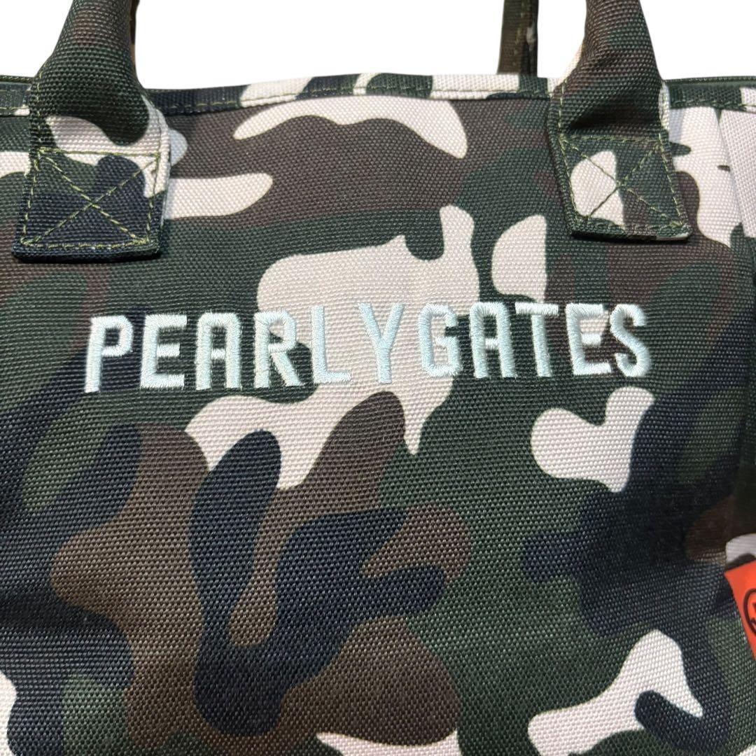 PEARLY GATES 迷彩 カモフラ カモ トートバッグ カートバッグ