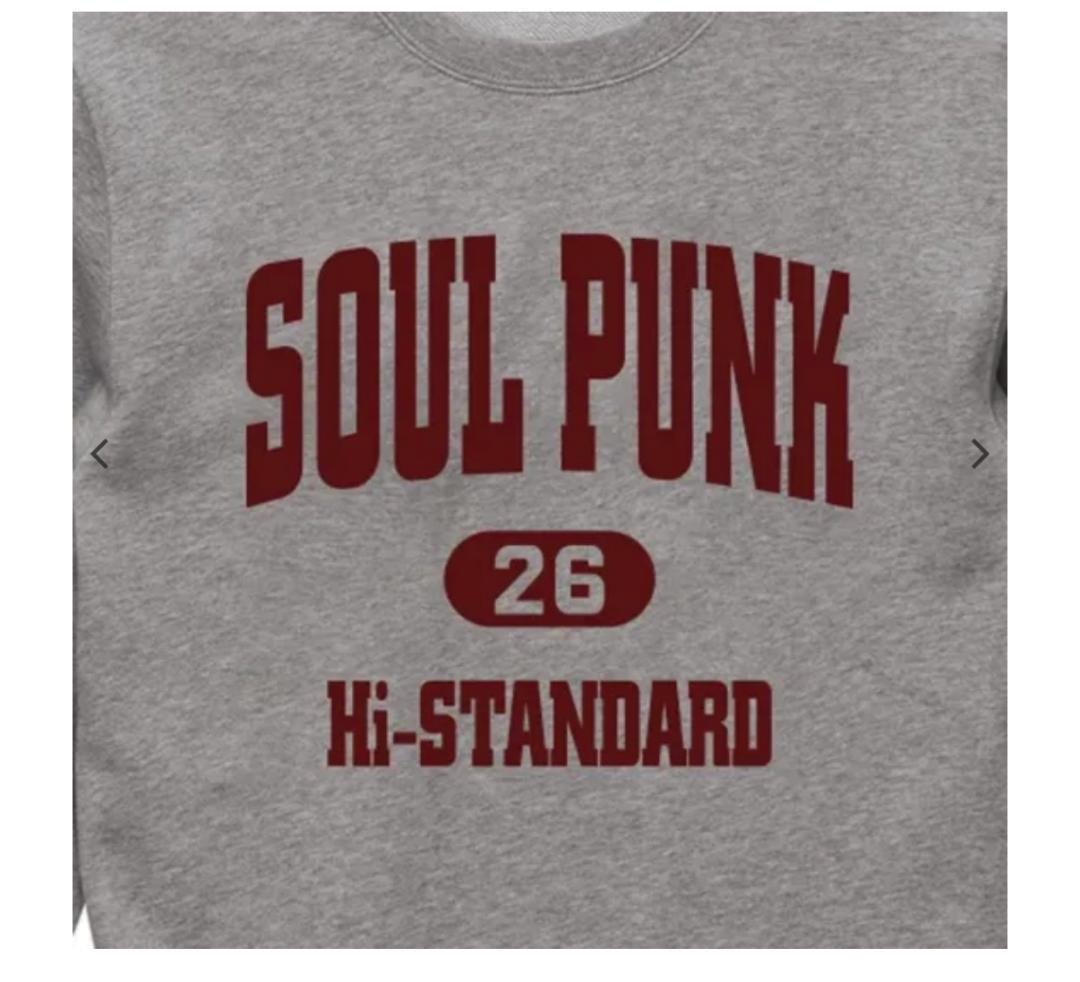 XXL ハイスタンダード SOUL PUNK CREW SWEAT スウェット