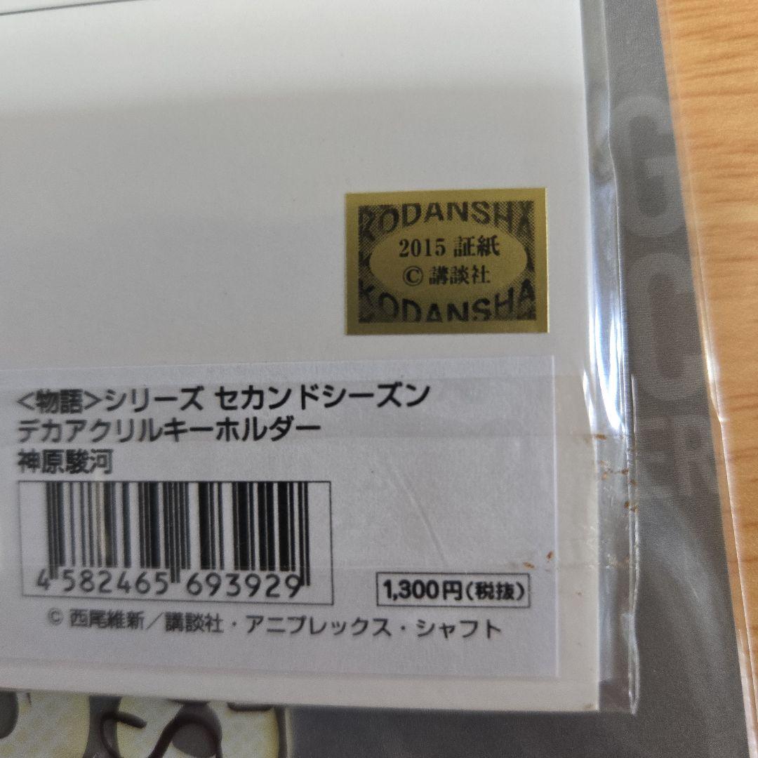 化け物語シリーズ ビッグアクリルキーホルダー