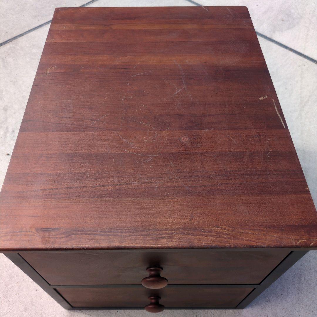 【高級輸入家具】Ethan Allen アンティークチェスト 2段　引出し