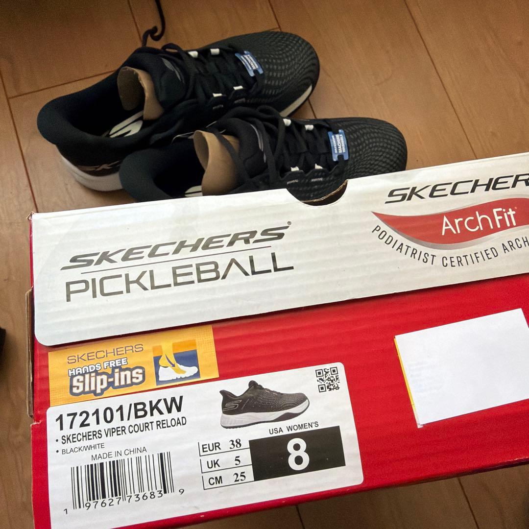 【新品未使用】SKECHERS スリップインズ　バイパー コート ピックルボール