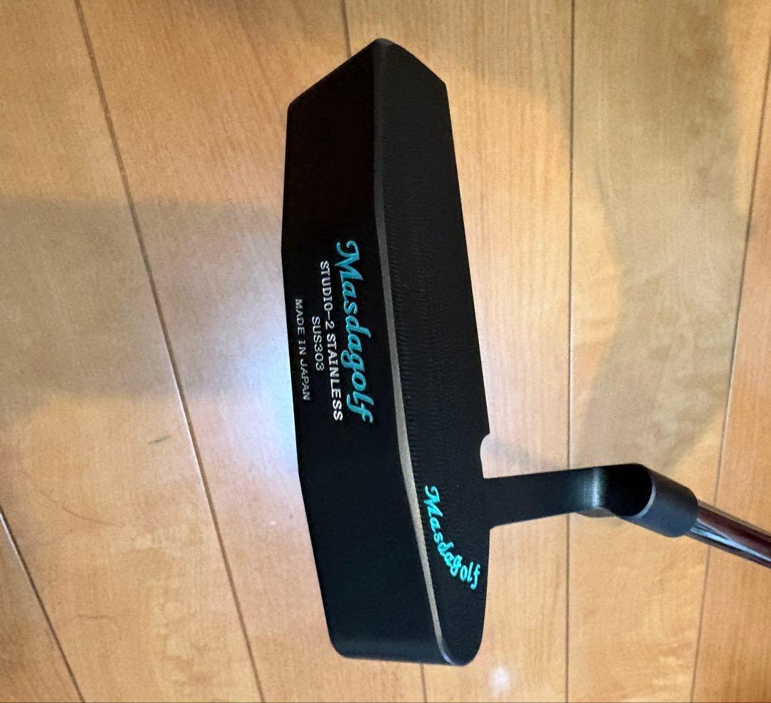 Masdagolf パター スタジオ2 ステンレス　DLC仕上げ【値下げ】