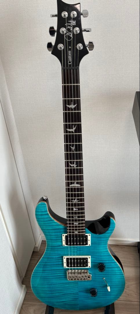 美品　PRS SE Custom 24 Blue Matteo 2024調整済み