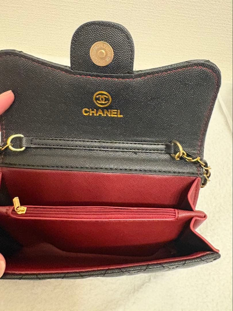 CHANEL 長財布 ショルダーバッグ　ノベルティ