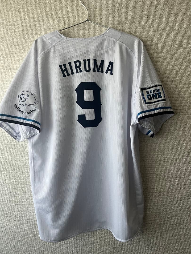 埼玉西武ライオンズ　蛭間拓哉　HIRUMA 9番 ユニフォームLサイズ