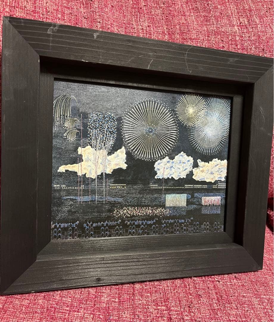 山下清 絵画 額縁