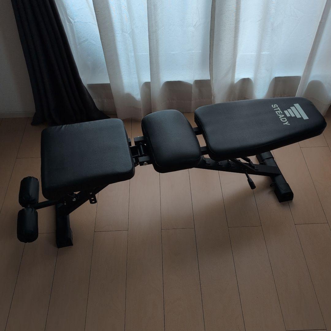 智*晴様 STEADY 調整可能トレーニングベンチ 折りたたみ式