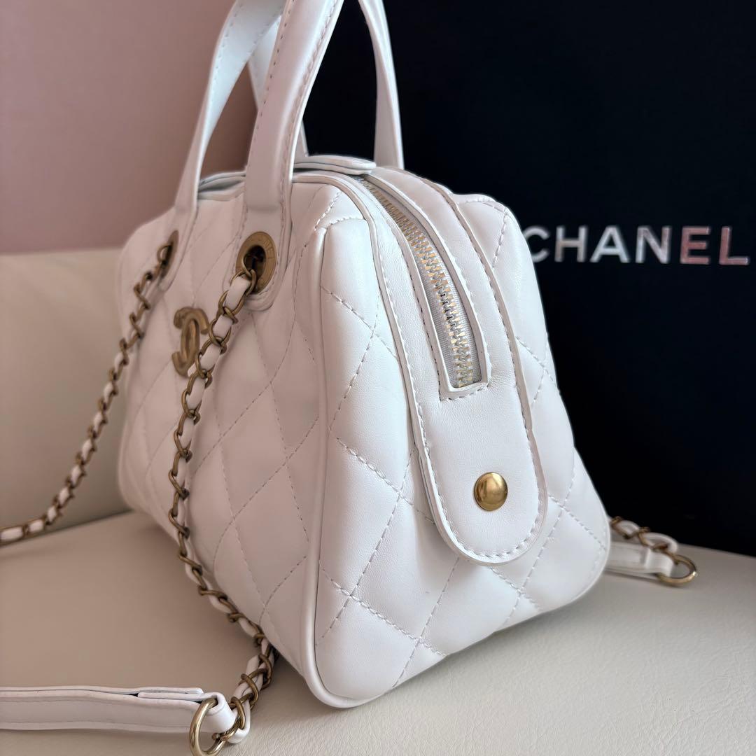 CHANEL 2way ボストン　訳あり価格