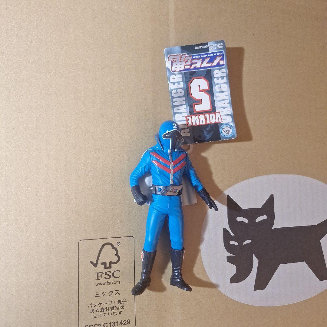 【新品】バンダイ　ソフビ魂　タグ付　秘密戦隊ゴレンジャー　5体セット