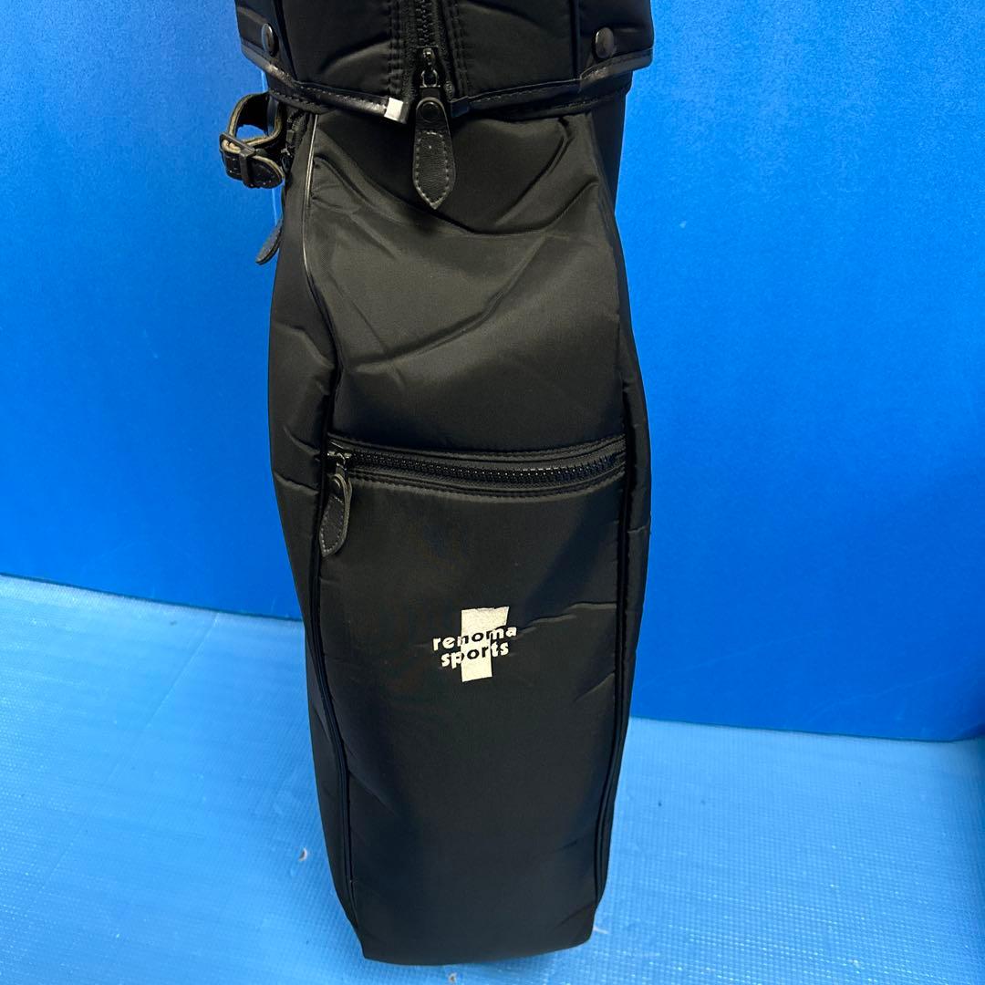 renoma sports ブラックキャディバッグ