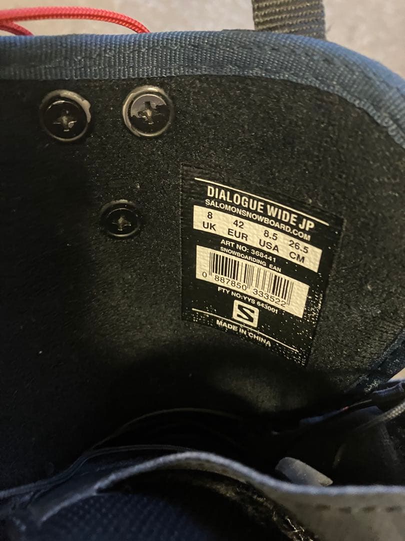 Salomon スノーボードブーツ dialogue wide jp