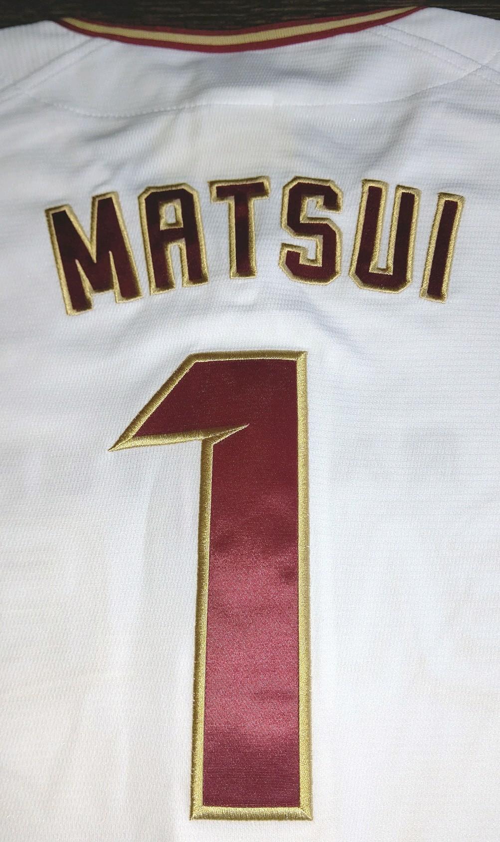 東北楽天ゴールデンイーグルス　松井裕樹投手ホームユニフォーム　①