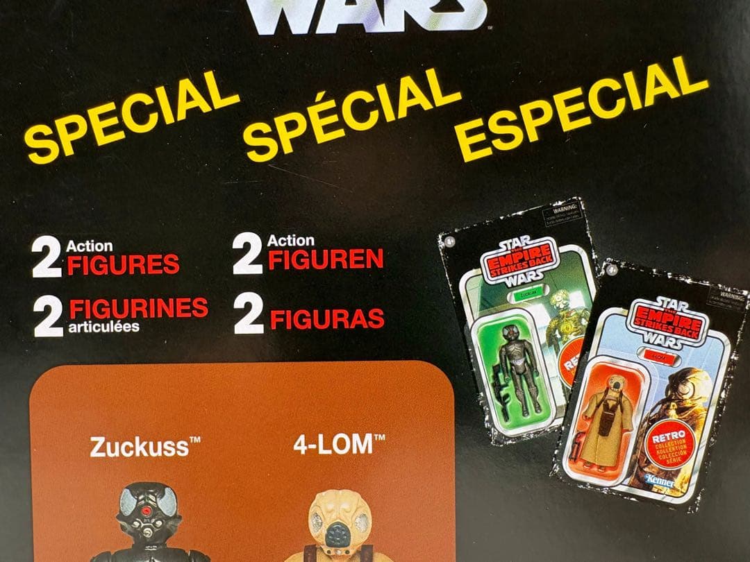 STAR WARS スター・ウォーズ 4-LOM & ザッカス, 2体セット