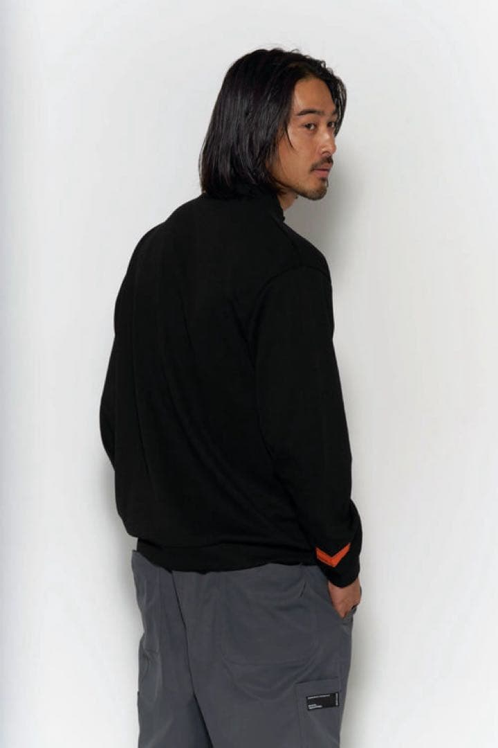 ラフロッグ　サーマルモックネックシャツ　XLサイズ　ブラック