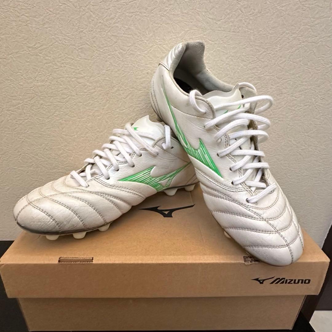 ミズノ モナルシーダNEO3ワイドELITE サッカースパイク 天然皮革