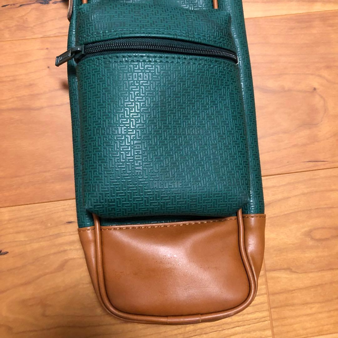 美品　LACOSTE ゴルフクラブケース　ラコステグリーン