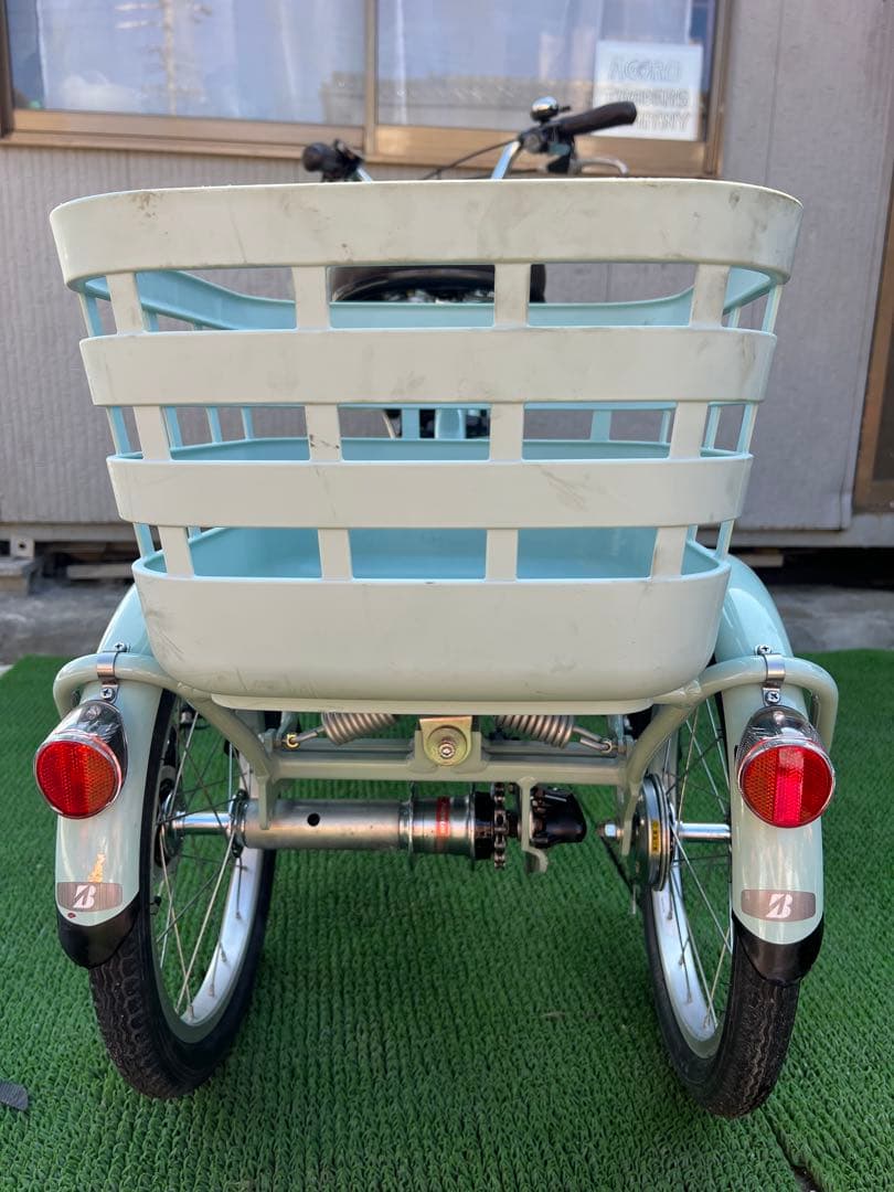 BRIDGESTONE ブリヂストン　ラクットワゴン　三輪　電動アシスト自転車
