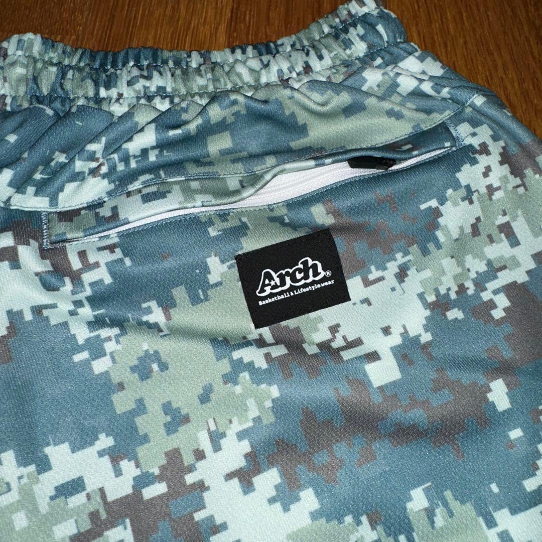 arch アーチ/overlap camo shorts/バスパン
