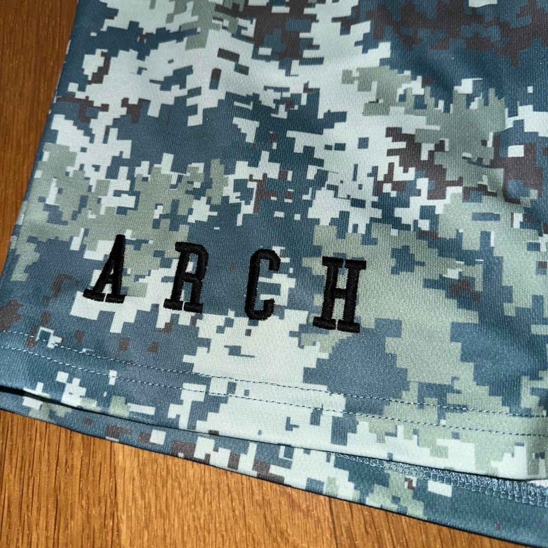 arch アーチ/overlap camo shorts/バスパン