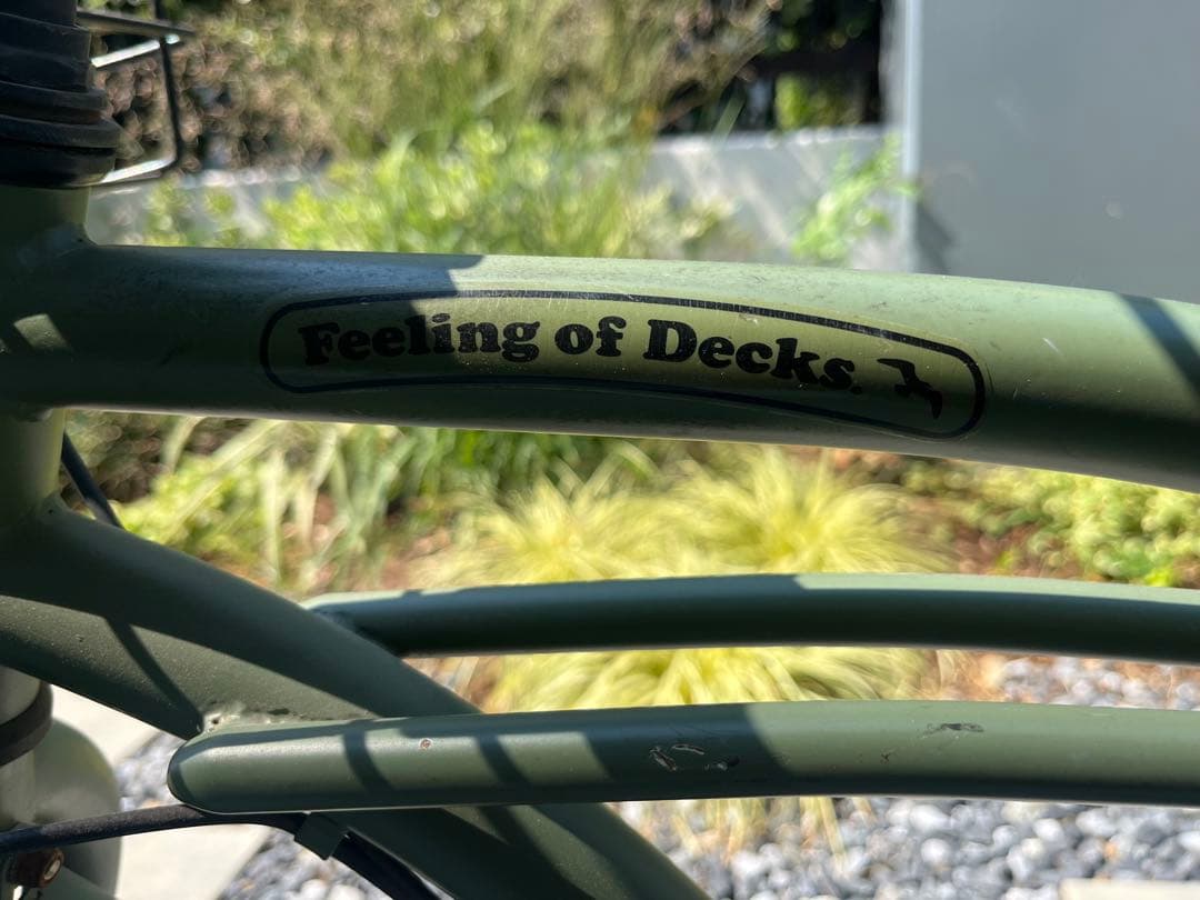 引き渡し限定　ビーチクルーザー 6段ギア Feeling of Decks 22