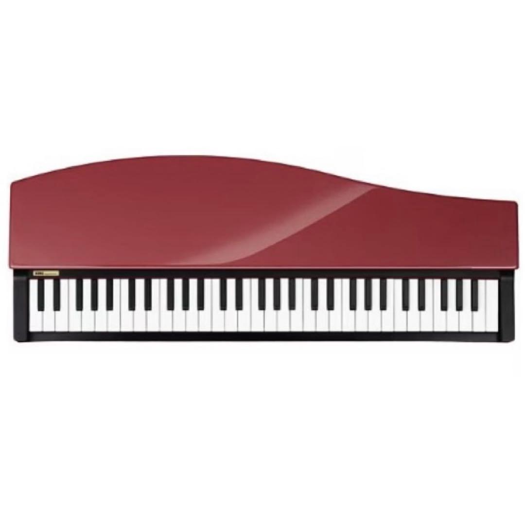 KORG micropiano レッド コルグ マイクロピアノ 電子ピアノ