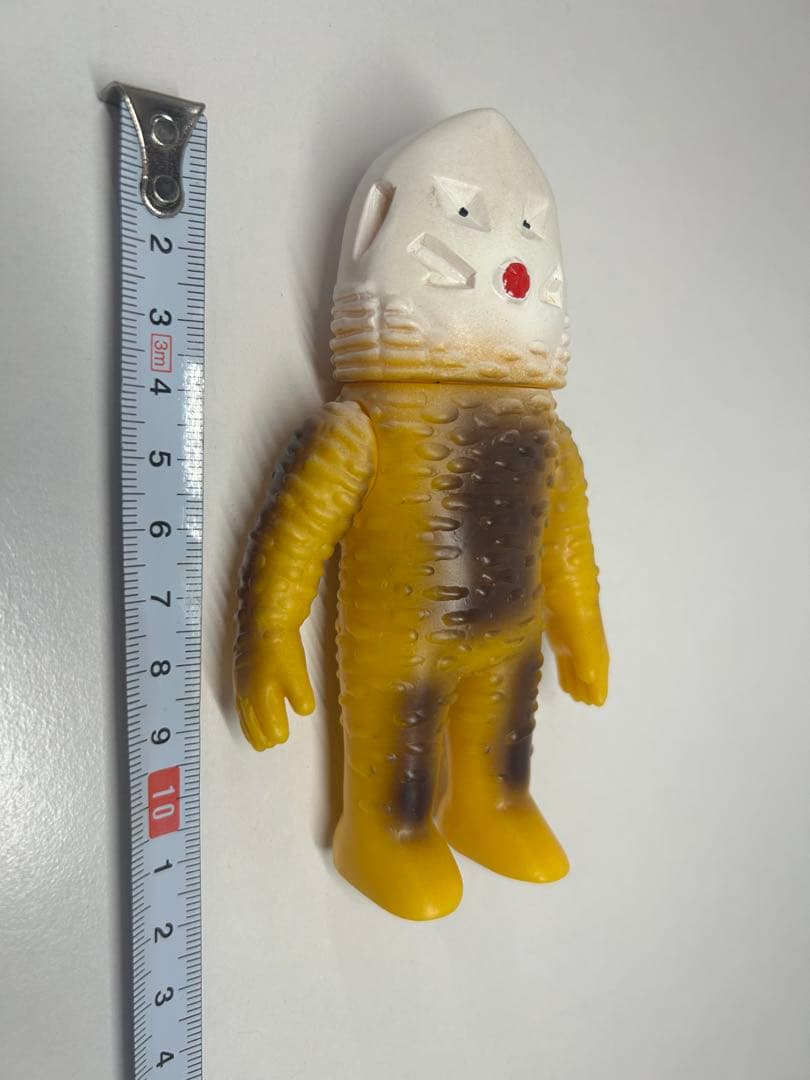 ぶたのはな ソフト焼き玩具 怪獣シリーズ ザラブ星人　 1期　黄色成型