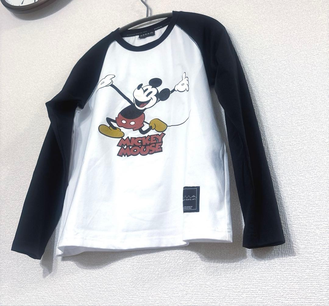 【美品】MMA☆ミッキーロングTシャツ☆XSサイズ