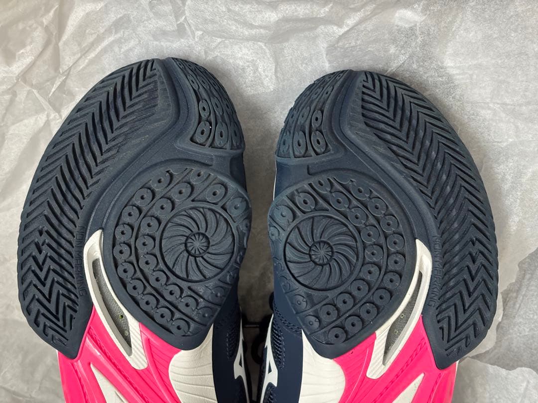 Mizuno バドミントンシューズ ネイビー 24.0