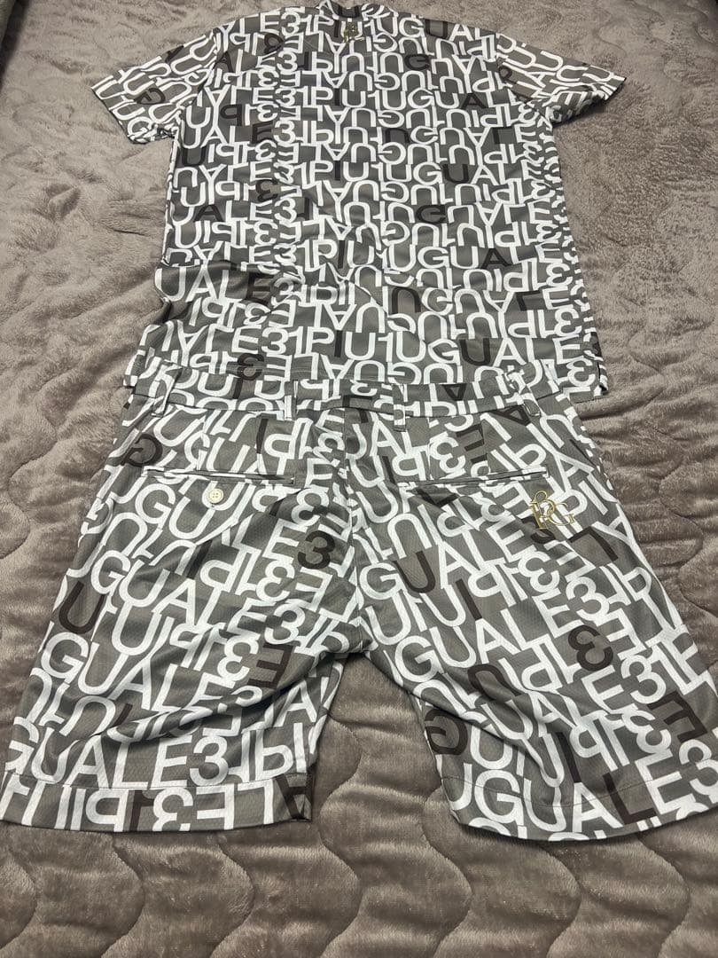 1PIU1UGUALE3 FULL MIX LOGO［BEIGE］セットアップ