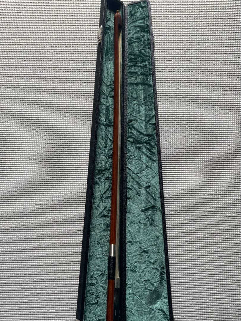 W.E.DORFLER デルフラー コントラバス弓 ジャーマンスタイル ケース付