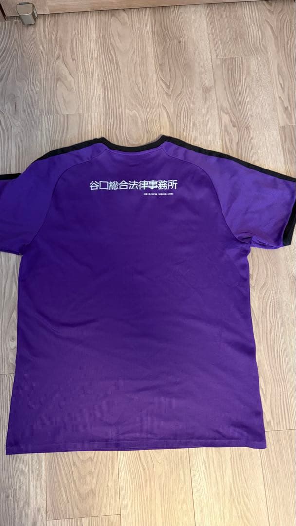 Puma サッカーウェアセット 紫色 京都サンガ練習着 上下セット　XL