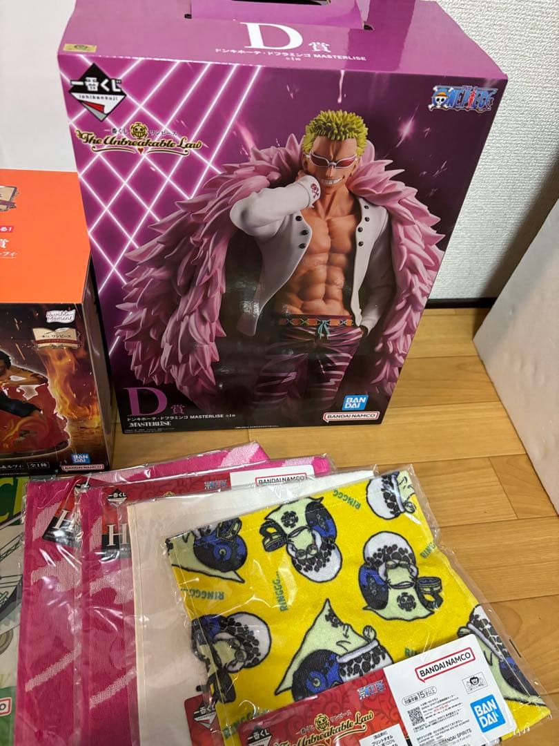 【まとめ売り】ルフィ　エース　ロー　コラソン　フラミンゴ　1番くじ　フィギュア