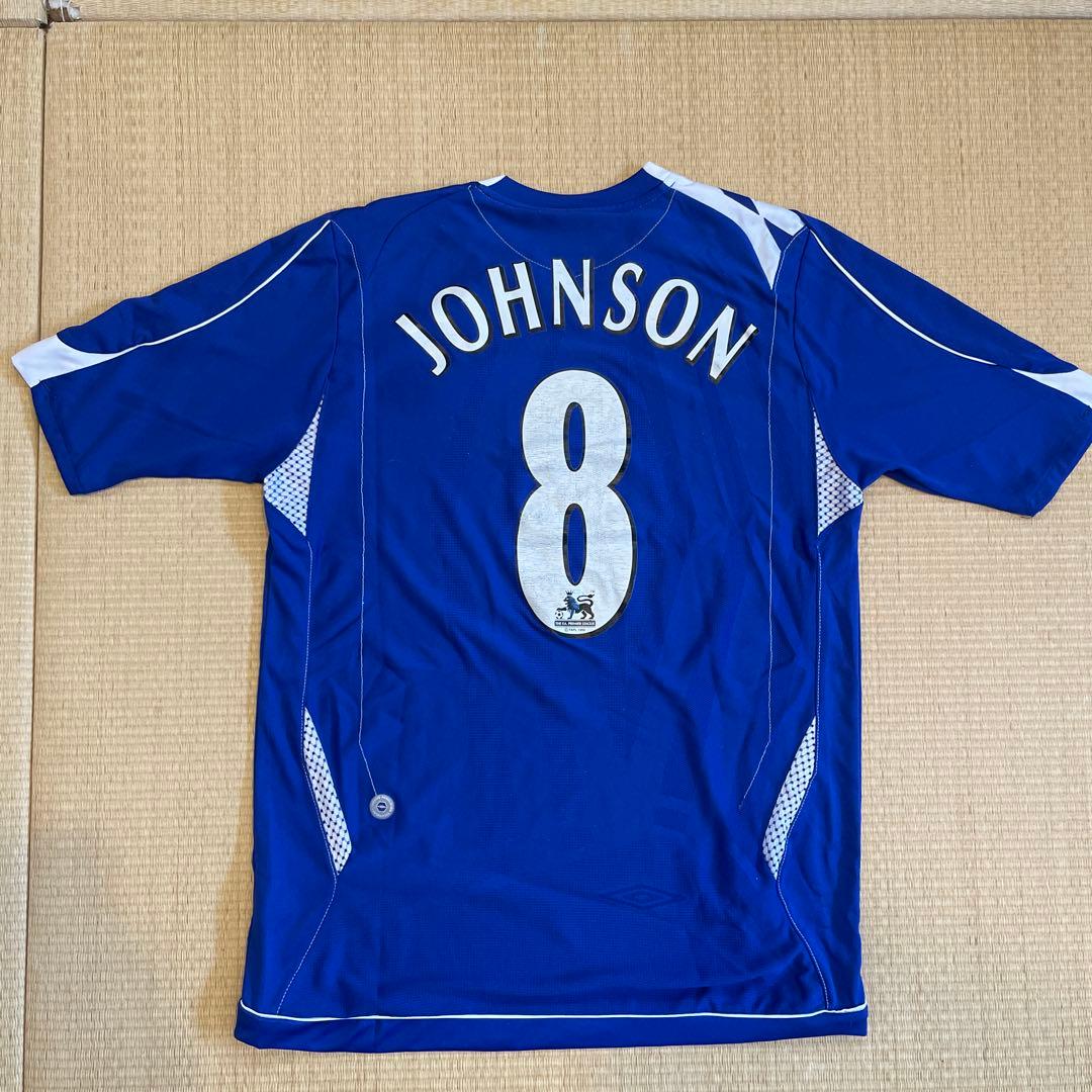 Everton エバートン UMBRO A・JOHNSON アンディージョンソン