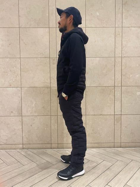 ブリーフィング MENS HYBRID PADDED FLEECE PARKA
