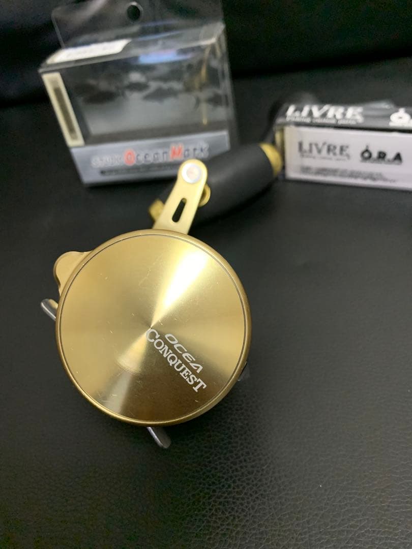 【美品】 シマノ　オシアコンクエスト　300HG スタジオオーシャンマーク