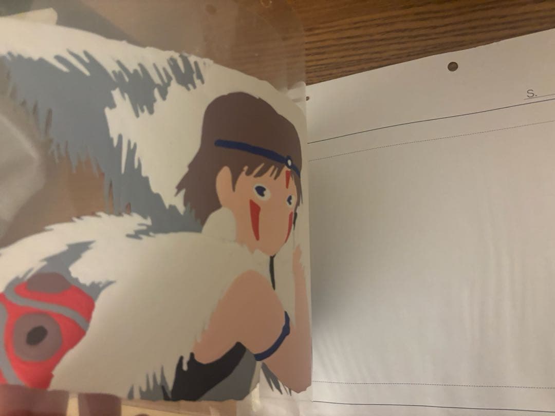 もののけ姫　サン　セル画　ジブリ