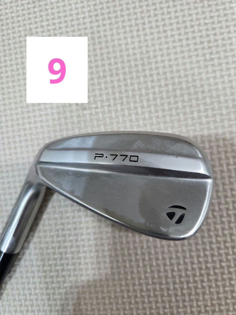 【匿名配送　即日発送】レフティTaylorMade P770 アイアン6本セット