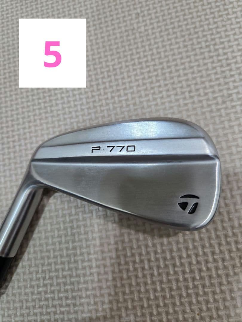 【匿名配送　即日発送】レフティTaylorMade P770 アイアン6本セット