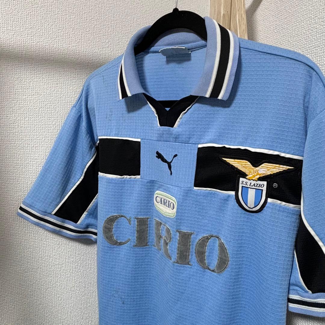 レア PUMA CIRIO 98-00シーズン ラツィオ ホーム ゲームシャツ