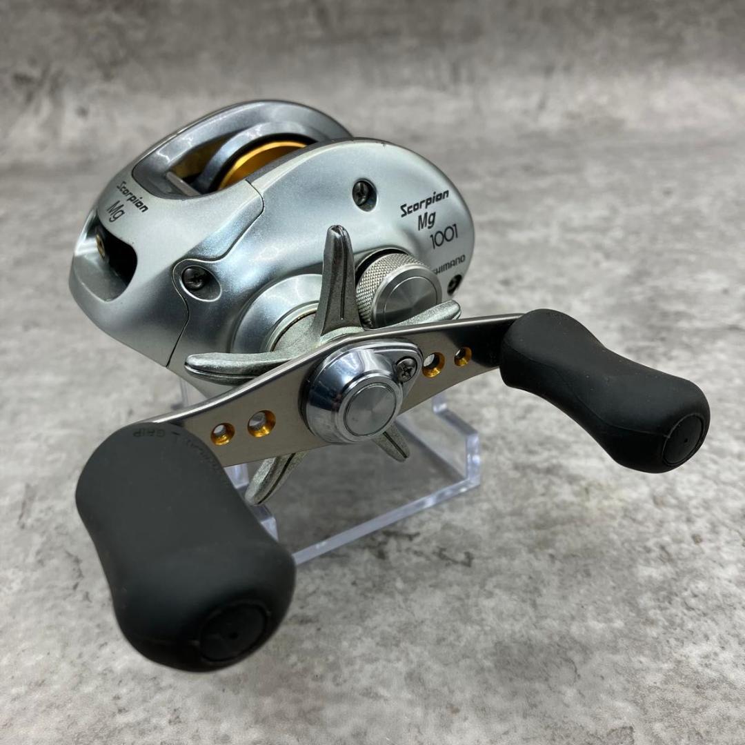 希少 日本製 SHIMANO スコーピオン Mg 1001 左 リール シマノ