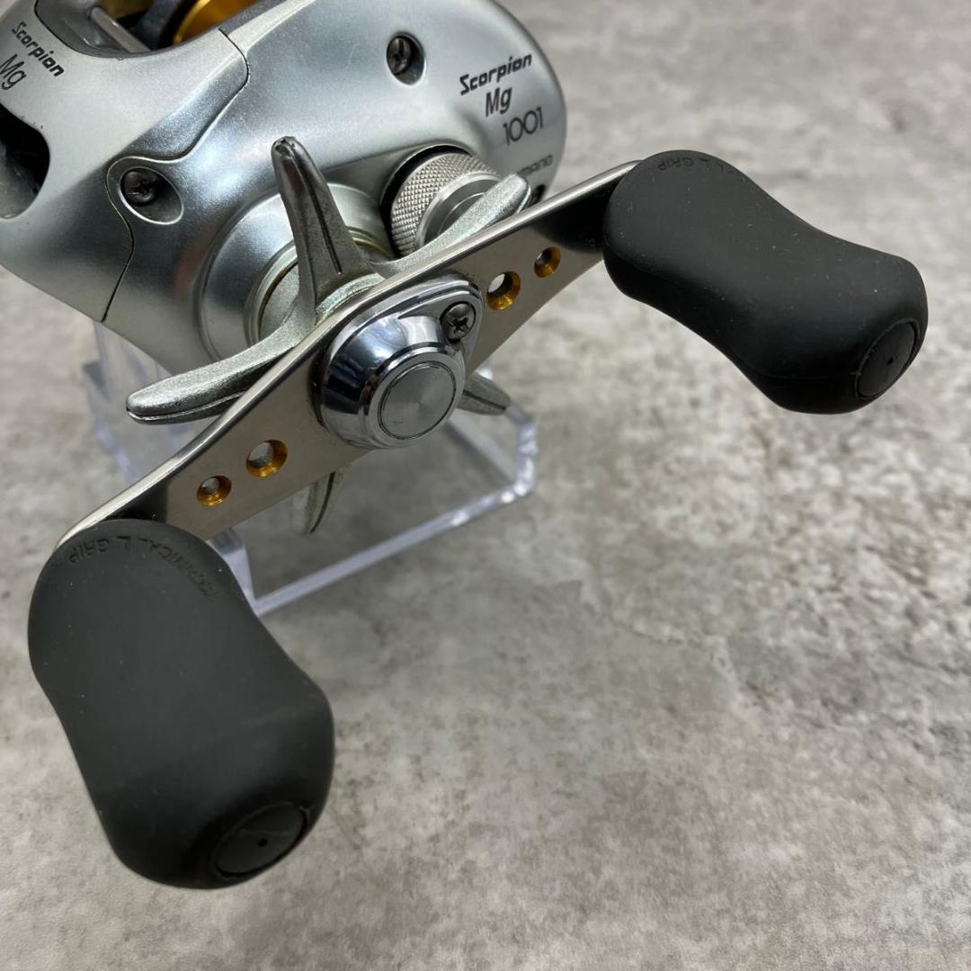 希少 日本製 SHIMANO スコーピオン Mg 1001 左 リール シマノ