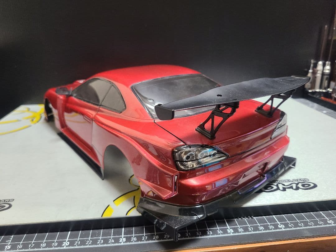 Yokomo S15　シルビア ラジコンボディ レッド