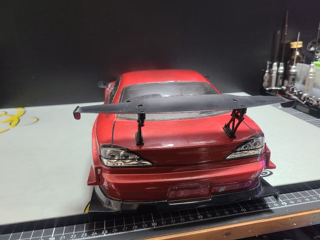 Yokomo S15　シルビア ラジコンボディ レッド